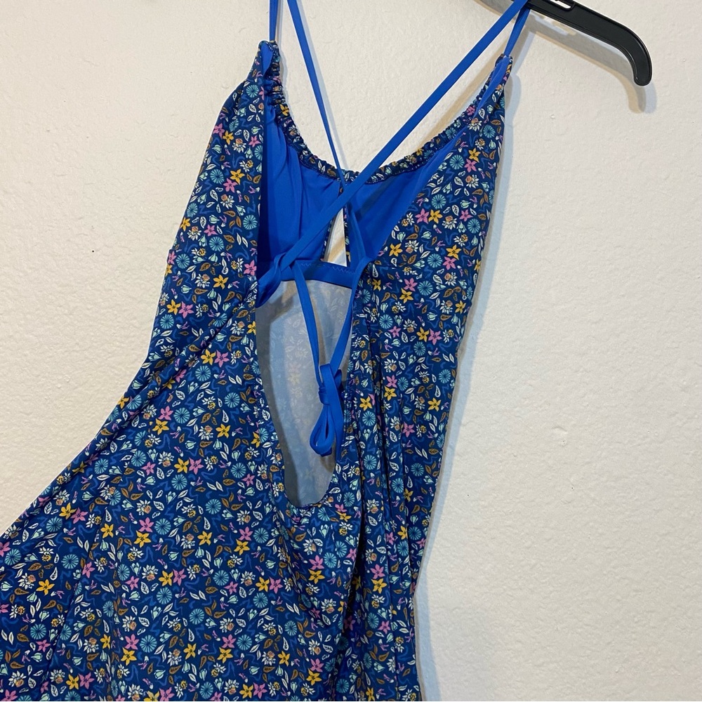Patagonia Blue Floral Tankini Top - Picture 9 of 13